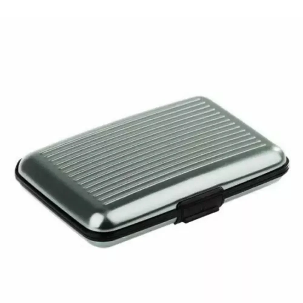 Pocket Waterproof Business ID Credit Card Wallet Holder Aluminum Metal RFID Case
